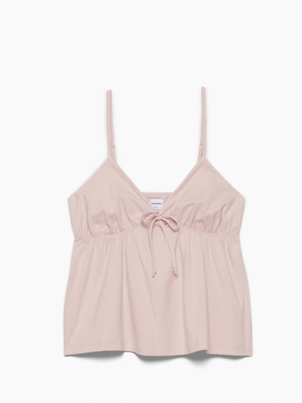 Sunday Best Soft Feels™ Loulou Camisole in Bow Pink
